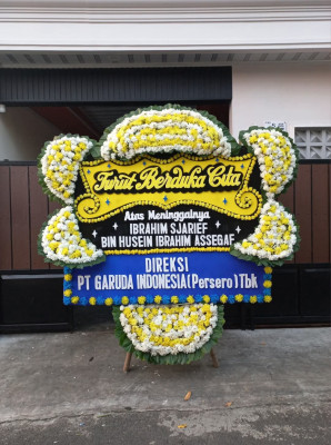 Papan Bunga Duka di Finualen